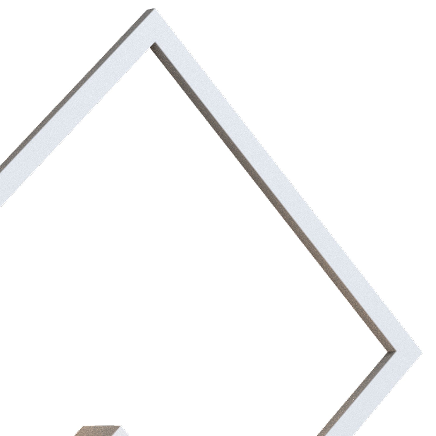 Boutique Square Wall Lamp, 18W LED, 3000K, 1150lm, White, 3yrs Warranty by Mantra