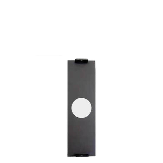 Boutique Wall Lamp Extension Black Suitable For M7678/7679 by Mantra
