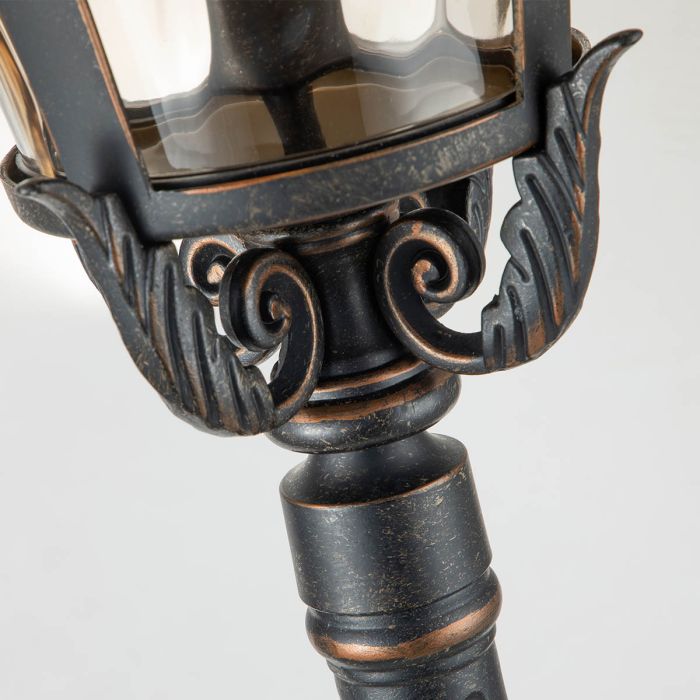 Baltimore 1 Light Medium Pillar - Weathered Bronze