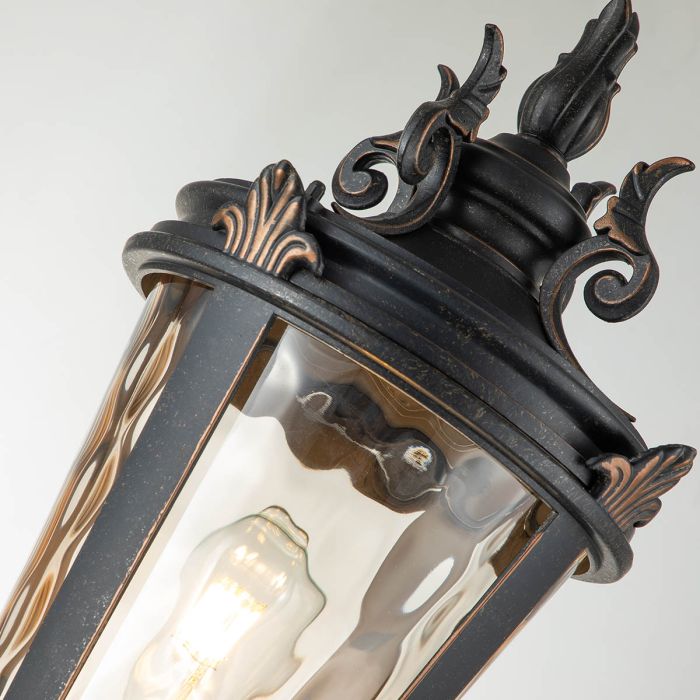 Baltimore 1 Light Medium Pillar - Weathered Bronze