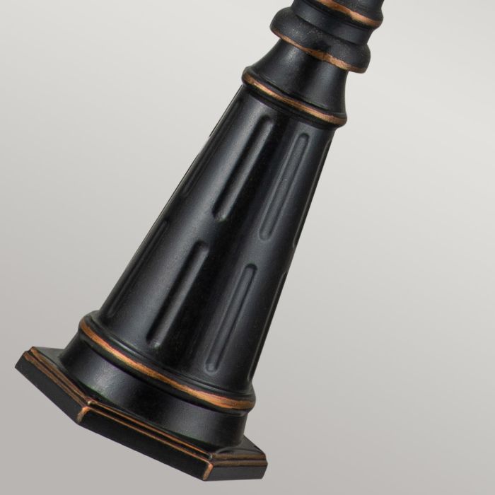 Baltimore 1 Light Large Lamp Post - Weathered Bronze