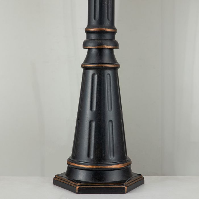 Baltimore 1 Light Large Lamp Post - Weathered Bronze