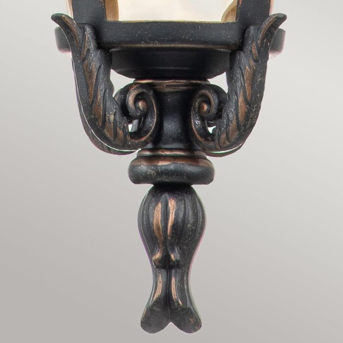 Baltimore 1 Light Medium Chain Lantern - Weathered Bronze