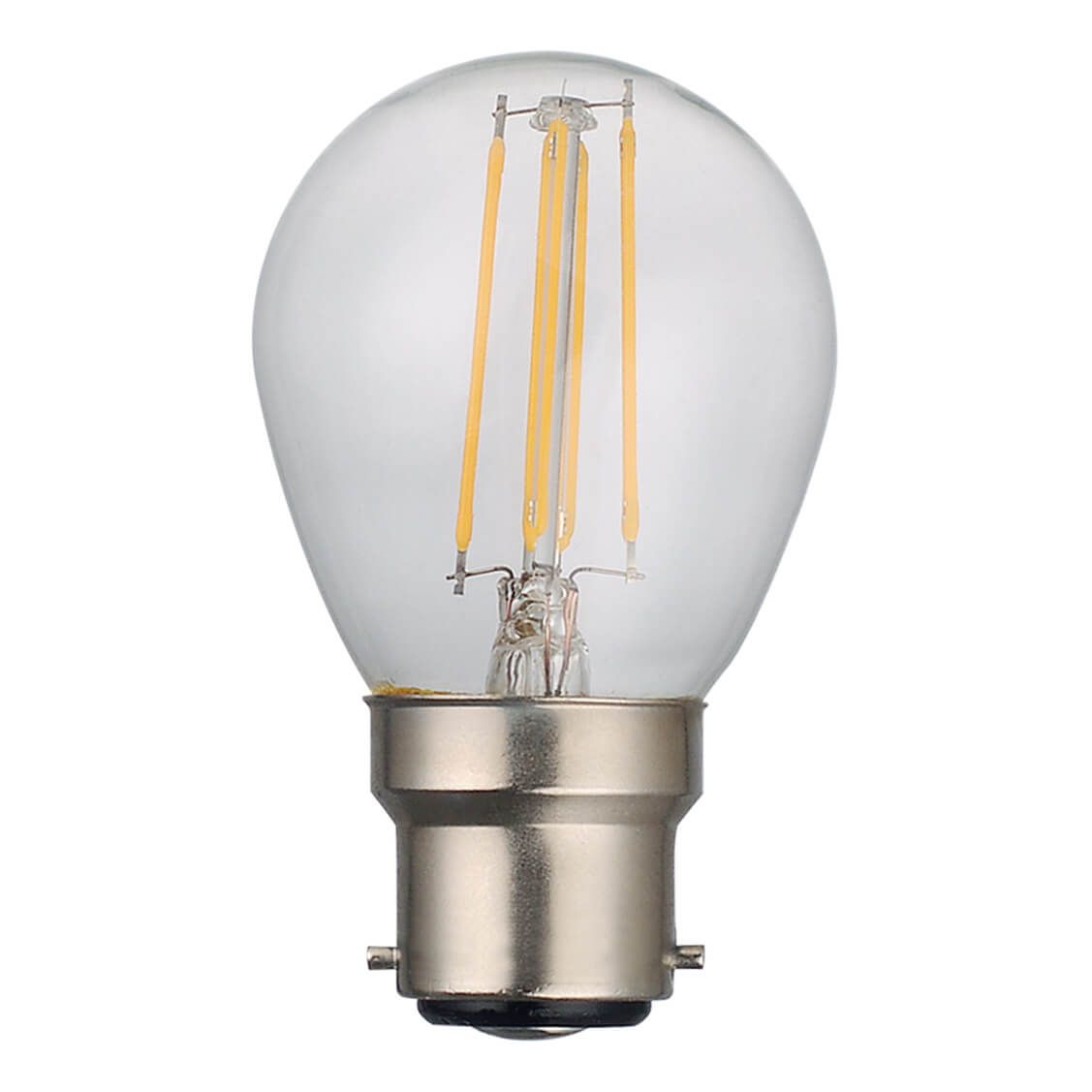 (Pack of 5) LED Golf Ball Light Bulb (Lamp) B22 4W 400LM
