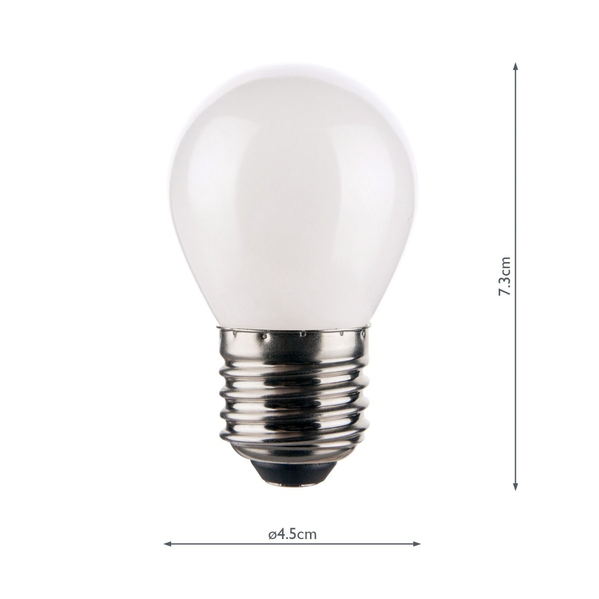 (Pack of 5) LED Golf Ball Light Bulb (Lamp) ES/E27 4W 400LM