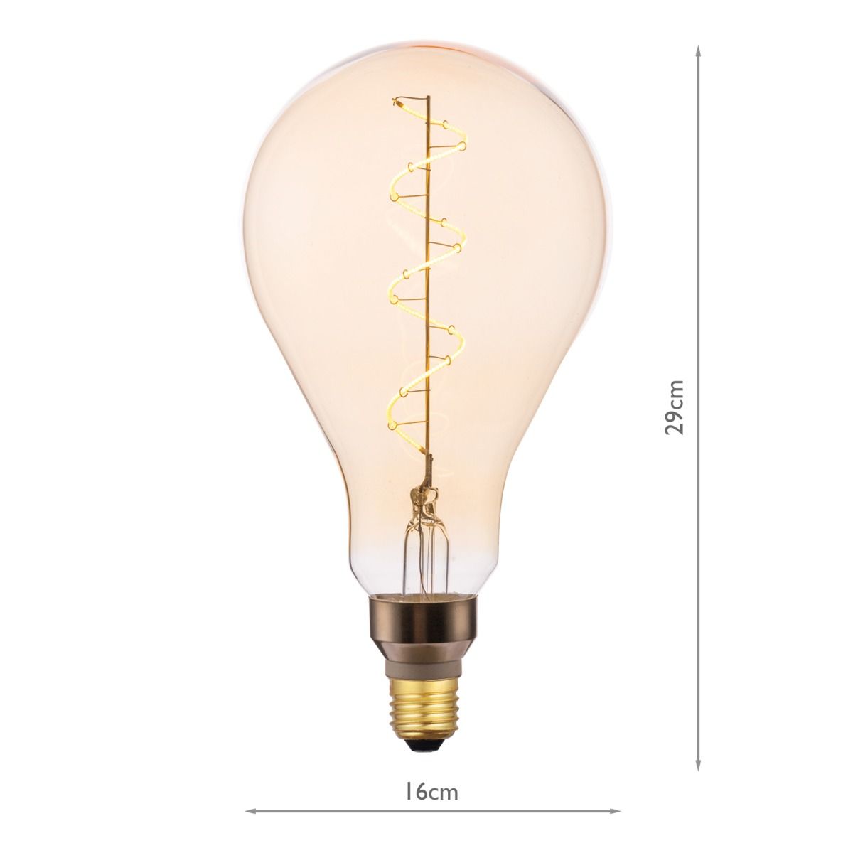 Single Oversized LED Light Bulb (Lamp) ES/E27 4W 265LM