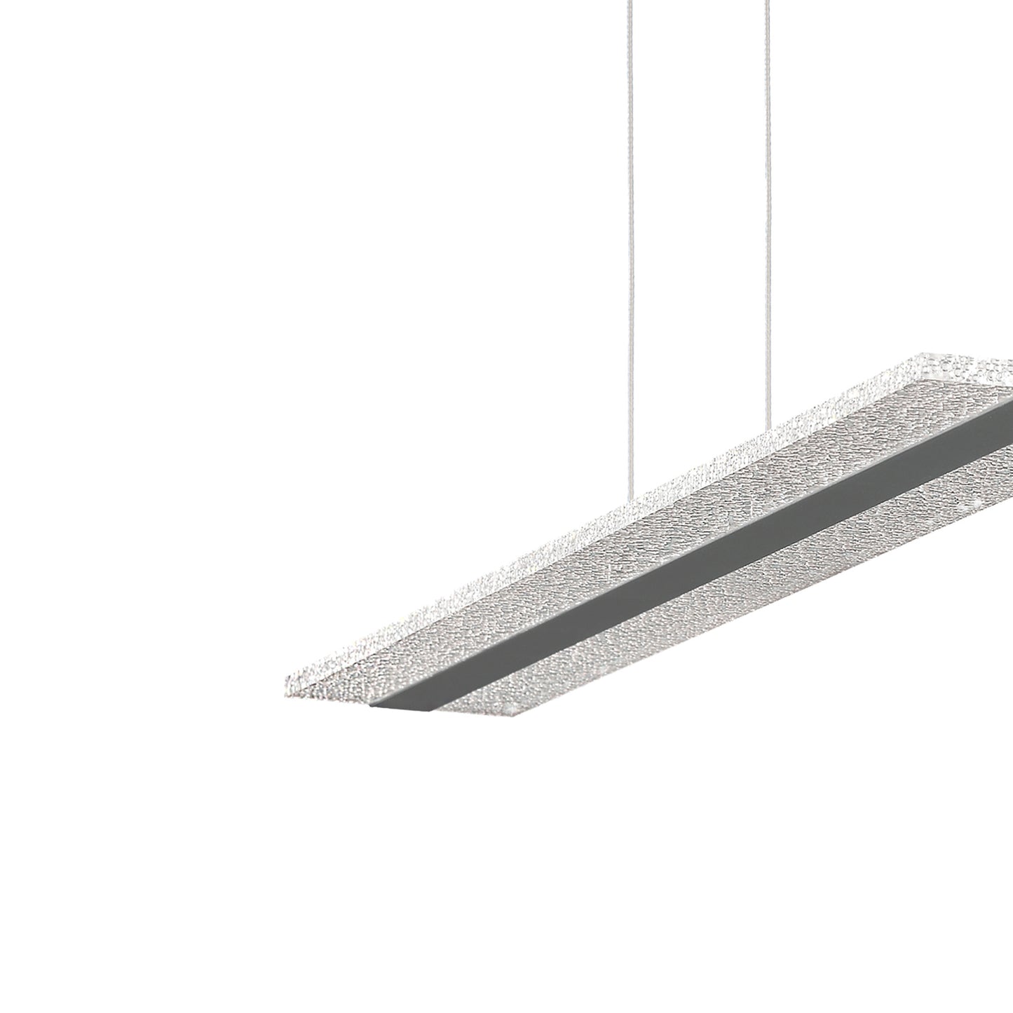 Burbuja Pendant Linear 120cm 48W LED 4000K, 3360lm, Chrome, 3yrs Warranty by Mantra