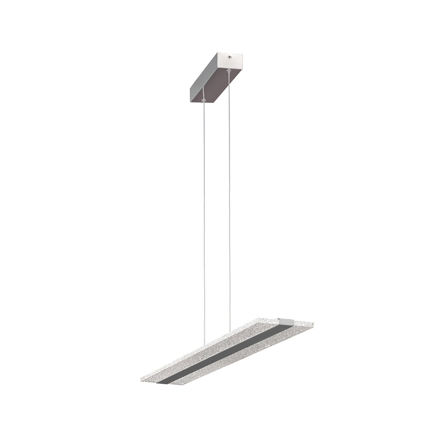 Burbuja Pendant Linear 120cm 48W LED 4000K, 3360lm, Chrome, 3yrs Warranty by Mantra