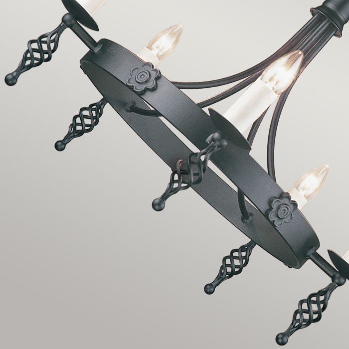 Belfry 5 Light Chandelier - Black