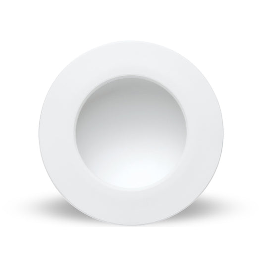 Cabrera Downlight 22.5cm Round 24W LED 3000K, 2160lm, Matt White, Cut Out: 210mm, Driver Included, 3yrs Warranty by Mantra