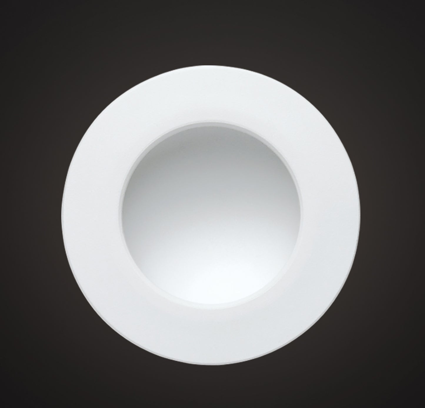 Cabrera Downlight 22.5cm Round 24W LED 4000K, 2160lm, Matt White, Cut Out: 210mm, Driver Included, 3yrs Warranty by Mantra