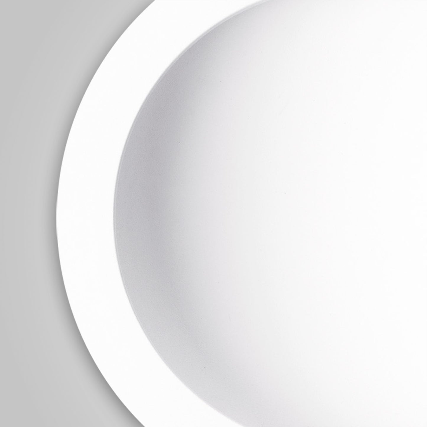 Cabrera Downlight 30cm Round 30W LED 4000K, 2600lm, Matt White, Cut Out: 285mm, Driver Included, 3yrs Warranty by Mantra