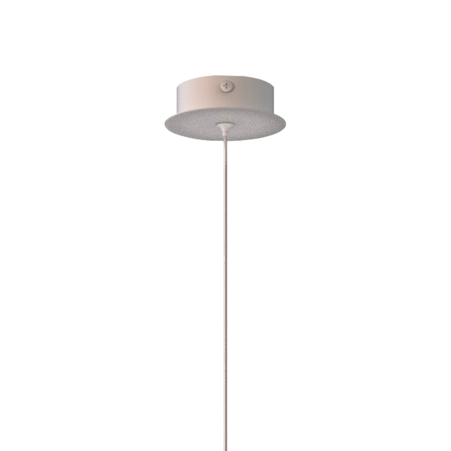 Cala 1 Light Pendant, 6W LED, 3000K, 420lm, Sand White, 3yrs Warranty by Mantra