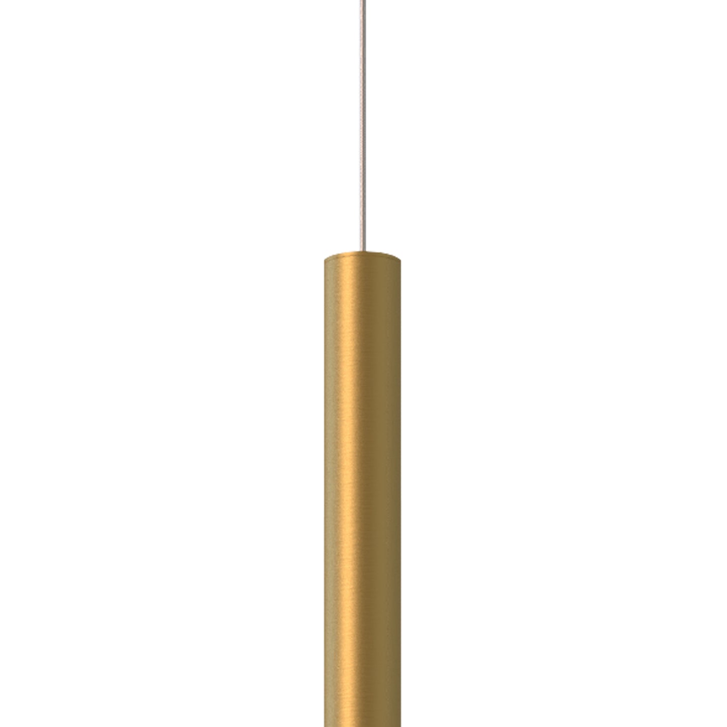 Cala 1 Light Pendant, 6W LED, 3000K, 420lm, Gold, 3yrs Warranty by Mantra