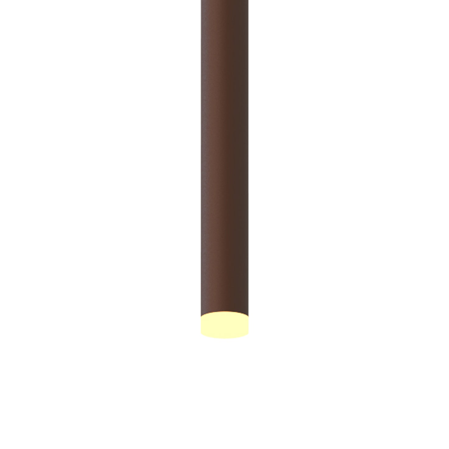 Cala 1 Light Pendant, 6W LED, 3000K, 420lm, Rust Brown, 3yrs Warranty by Mantra