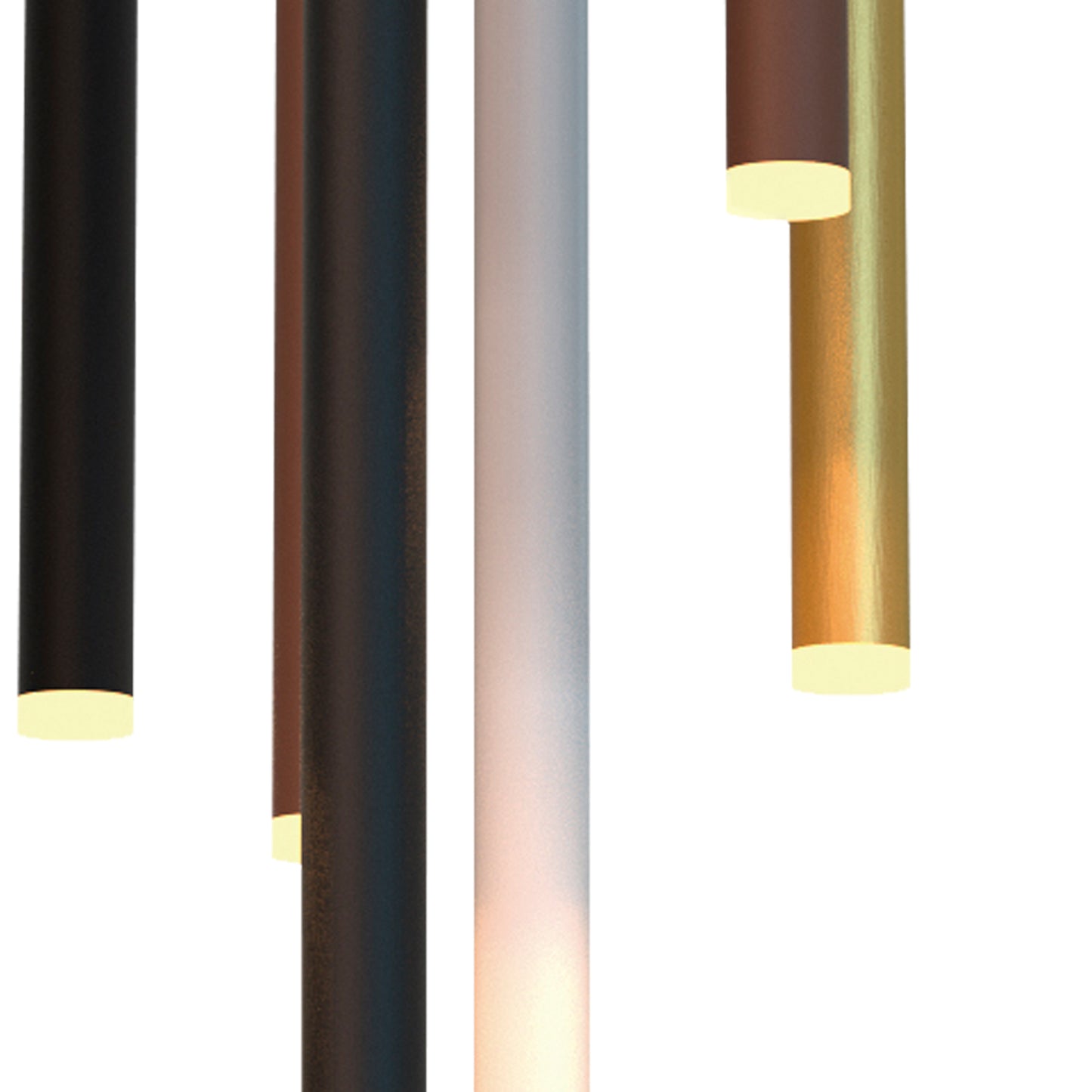 Cala Round 8 Light Pendant, 48W LED, 3000K, 3360lm, Sand White/Sand Black/Gold/Rust Brown, 3yrs Warranty by Mantra