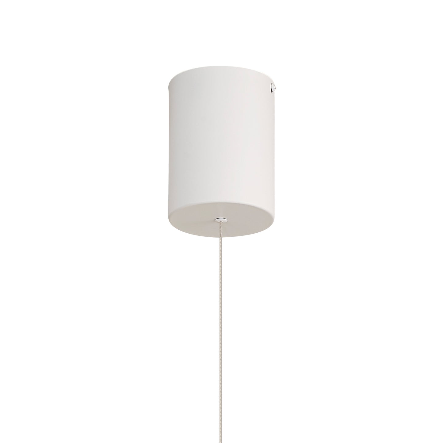 Calice 48cm Rise And Fall Pendant, 16W LED, 3000K, 1200lm, White, 3yrs Warranty by Mantra