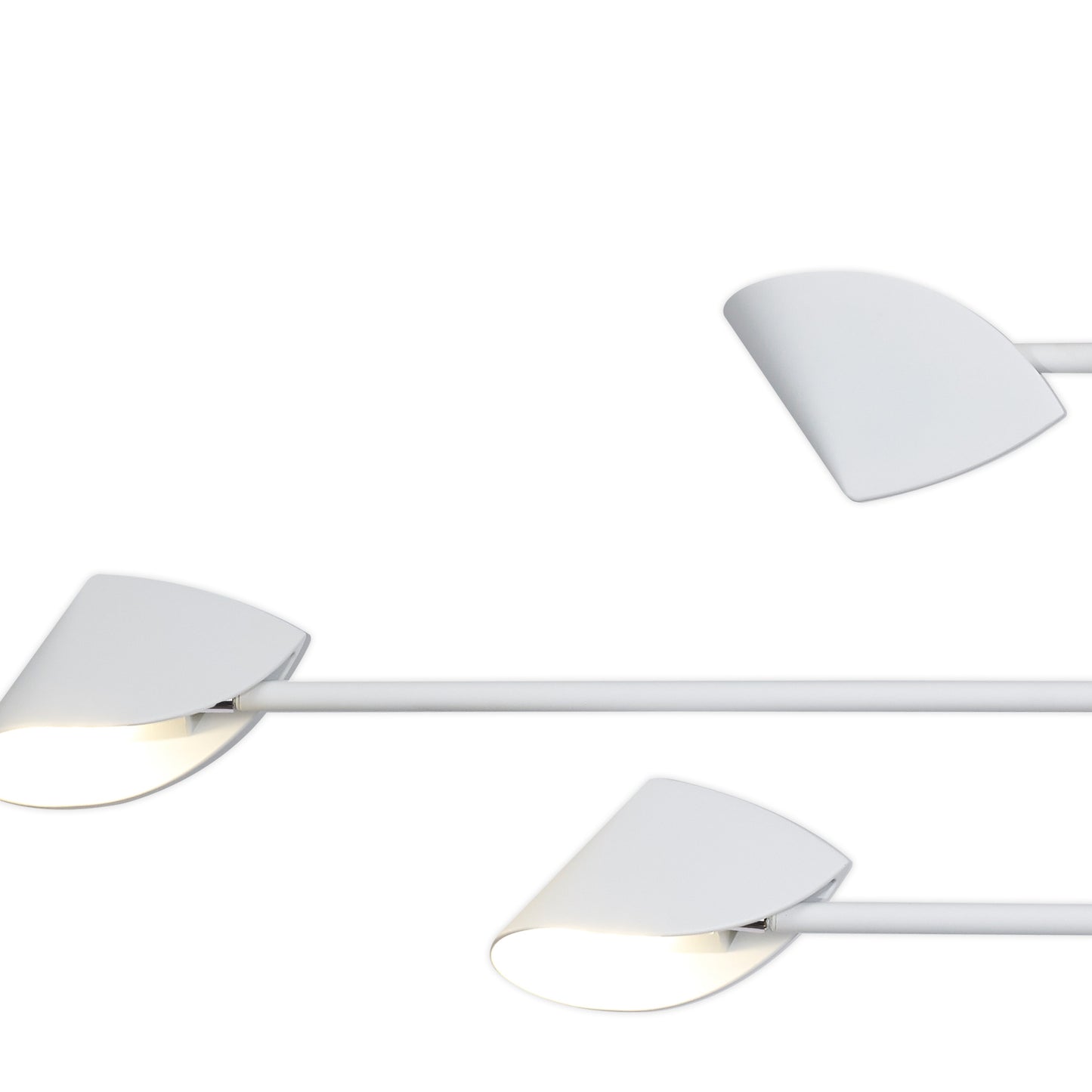 Capuccina 6 Light Linear Pendant, 45W LED, 3000K, 3100lm, White, 3yrs Warranty by Mantra