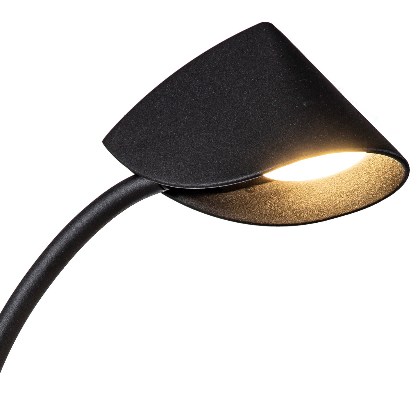 Capuccina Small 1 Light Table Lamp, 8.5W LED, 3000K, 610lm, Black, 3yrs Warranty by Mantra