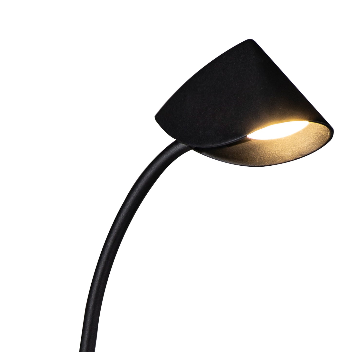 Capuccina 1 Light Floor Lamp, 8.5W LED, 3000K, 600lm, Black, 3yrs Warranty by Mantra