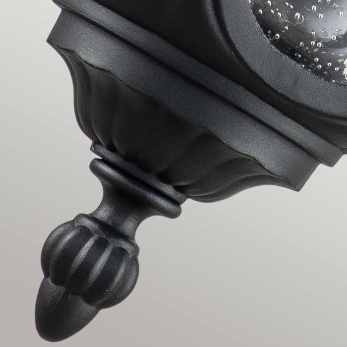 Chicago 1 Light Medium Wall Lantern - Textured Black