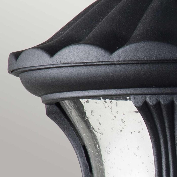 Chicago 1 Light Small Wall Lantern - Textured Black