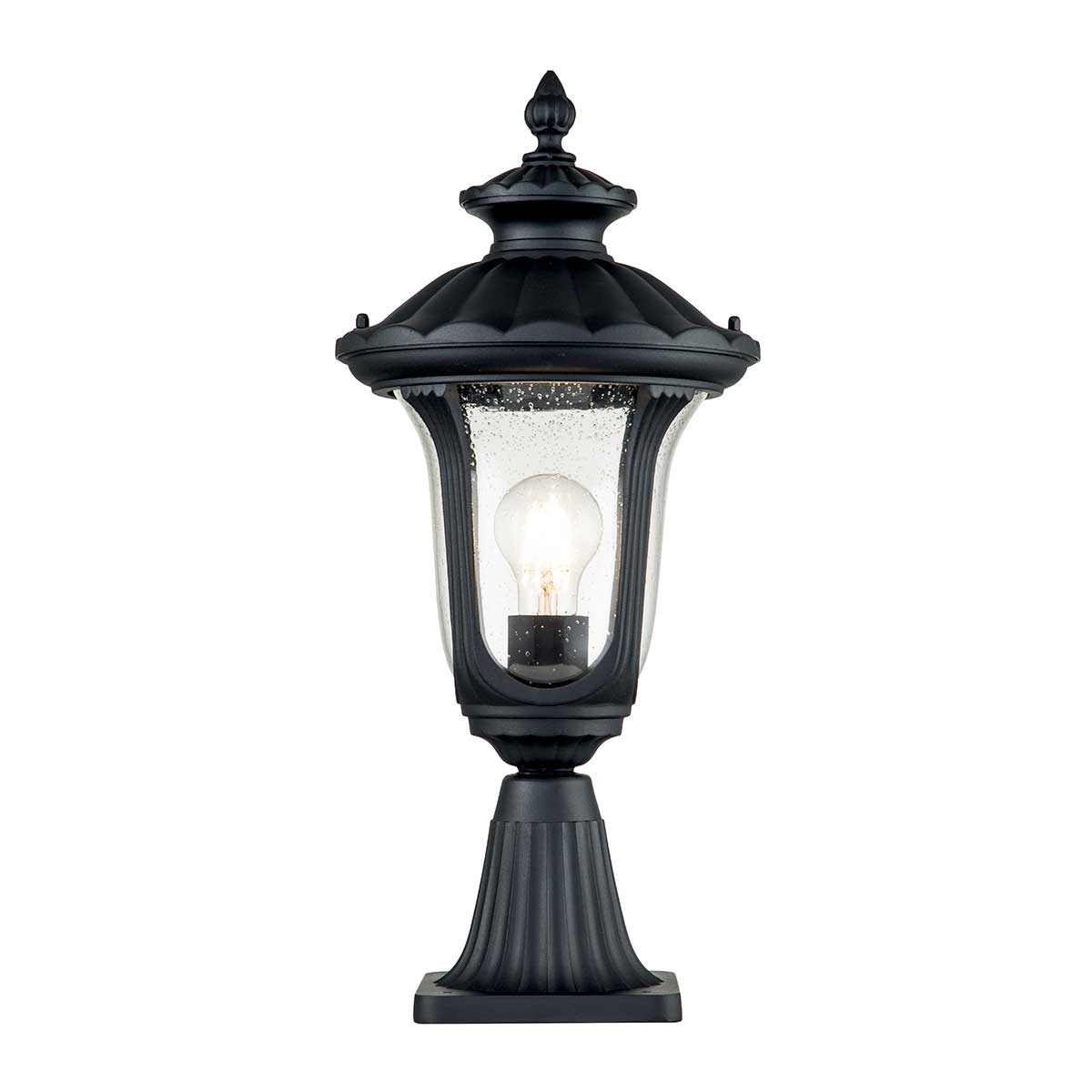 Chicago 1 Light Small Pedestal Lantern