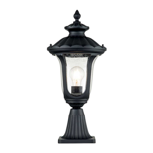 Chicago 1 Light Small Pedestal Lantern