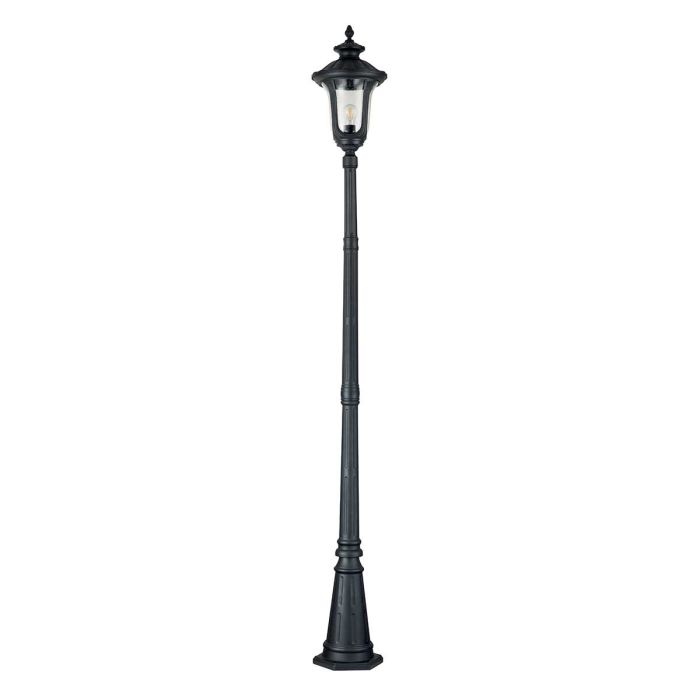Chicago 1 Light Single Head Lamp Post - Textured Black