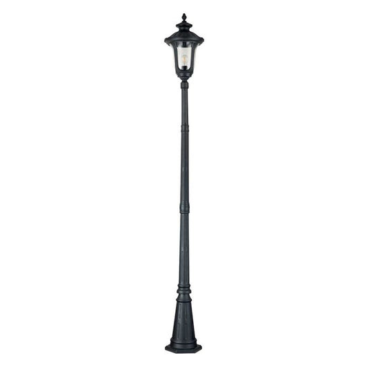 Chicago 1 Light Single Head Lamp Post - Textured Black