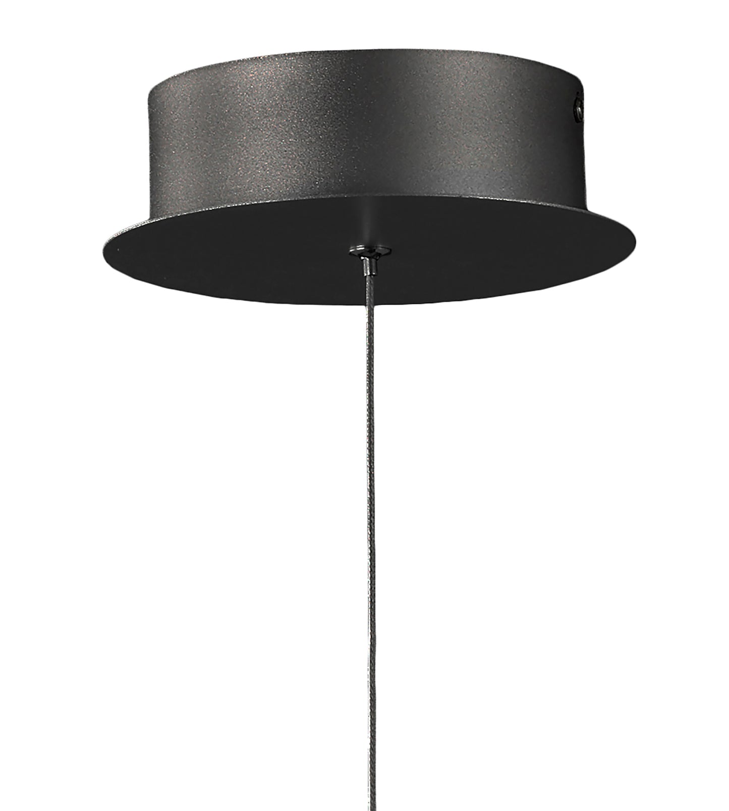 Celeste Pendant 41cm Round, 20W LED, 3000K, 1400lm, Black, 3yrs Warranty by Mantra