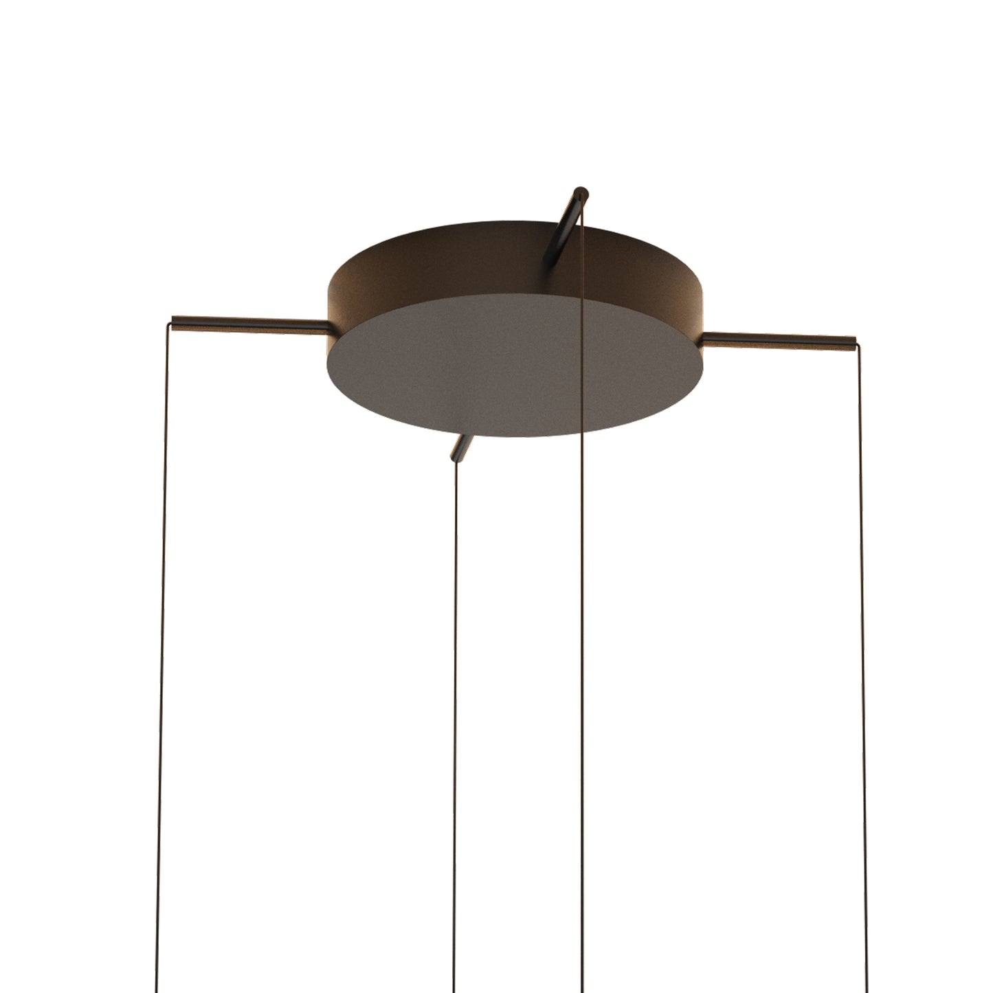 Cellar Pendant 11 Light, Replaceable 5W LEDs, 4000K, Black by Mantra