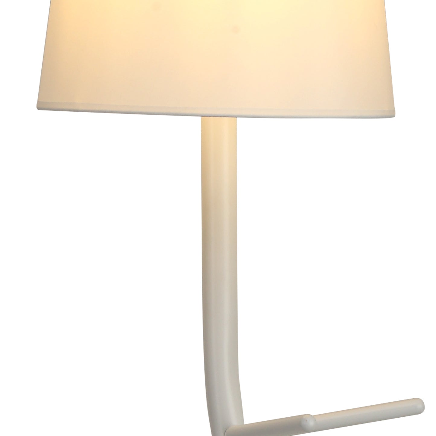 Centipede Floor Lamp With Shade, 1 x E27, White by Mantra
