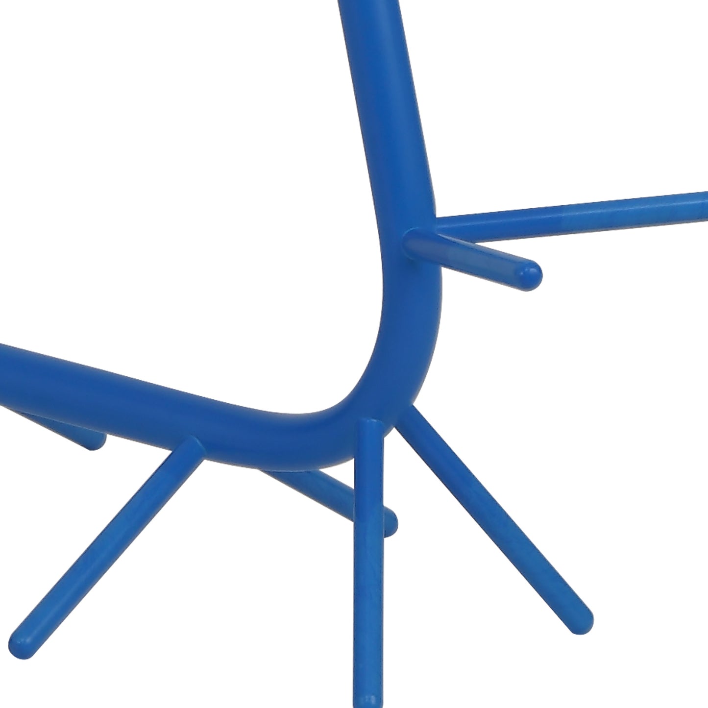 Centipede Floor Lamp With Shade, 1 x E27, Blue / White by Mantra
