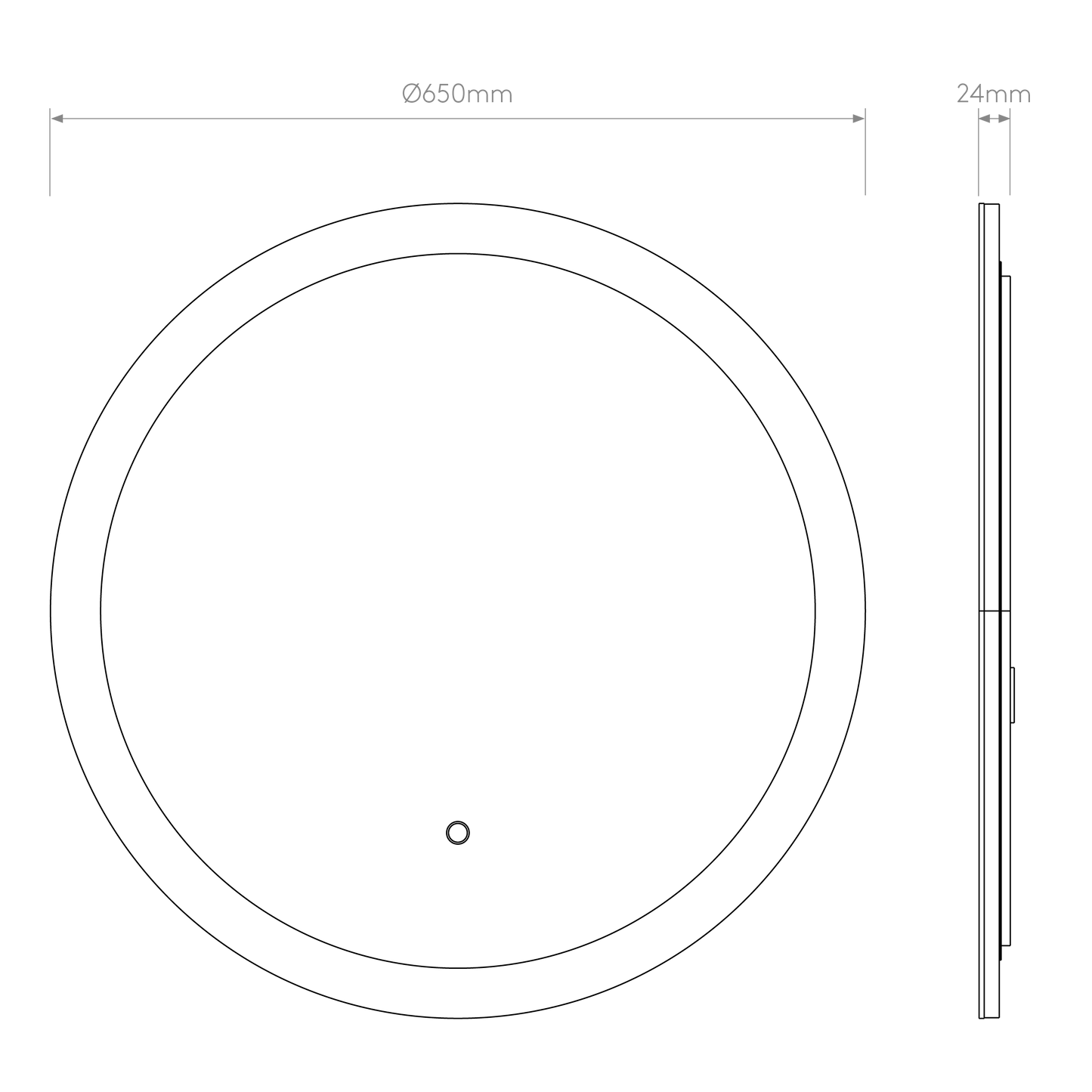 Ascot 650 Round