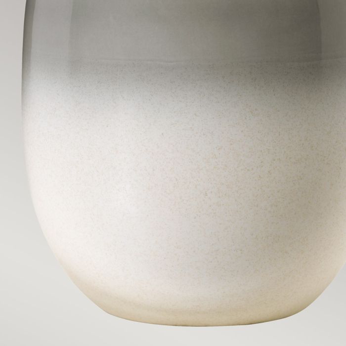 Chalk Farm Table Lamp - Light Grey / Chalk White with Ivory Shade