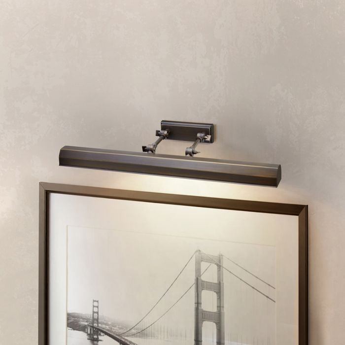 Chawton Large Picture Light - Dark Bronze