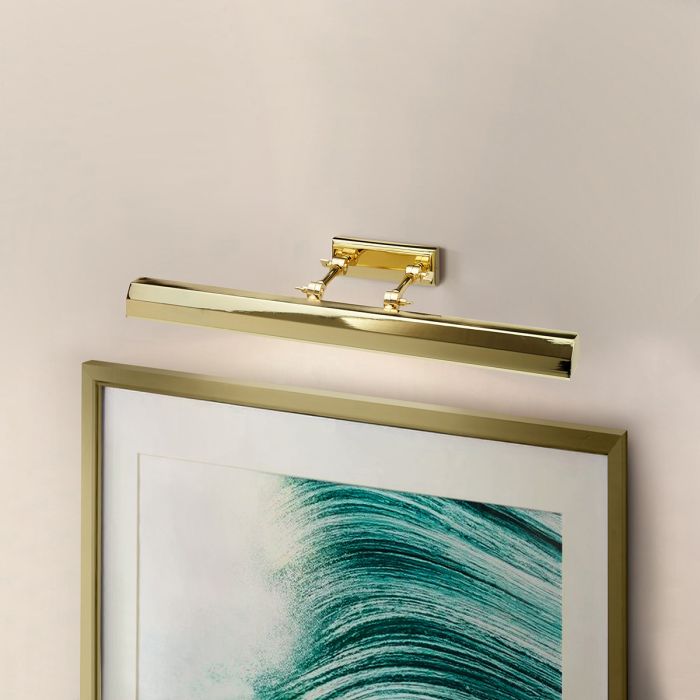 Chawton Large Picture Light - Polished Brass