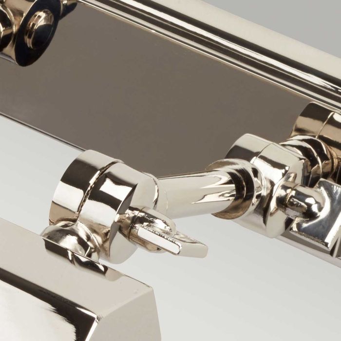 Chawton Small Picture Light - Polished Nickel