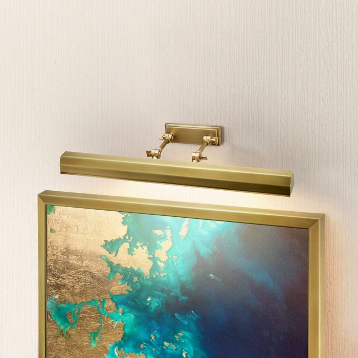 Chawton Large Picture Light - Aged Brass