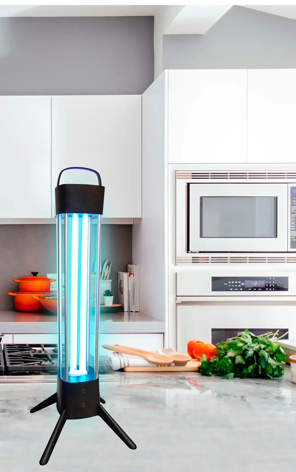 Cidal 36W UV-C Germicidal Table Lamp c / w Philips Lamp, TO BE USED IN VACATED ROOMS ONLY by Mantra