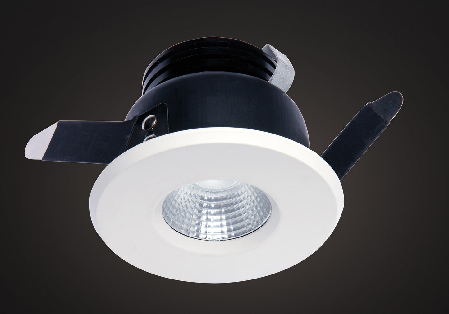 Cies Downlight 8.4cm Round 7W COB LED 4000K, 640lm, IP54, Matt White, Driver Included, 3yrs Warranty by Mantra