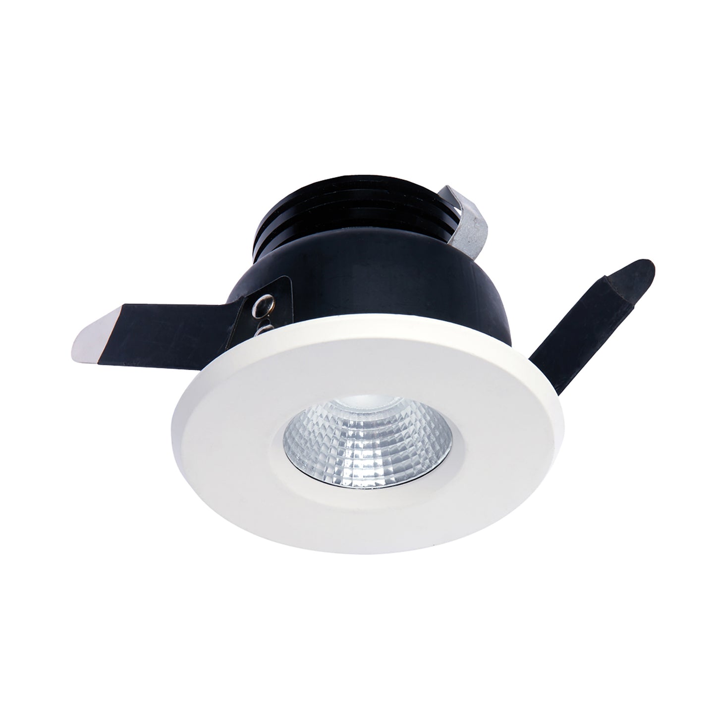 Cies Downlight 8.4cm Round 7W COB LED 4000K, 640lm, IP54, Matt White, Driver Included, 3yrs Warranty by Mantra