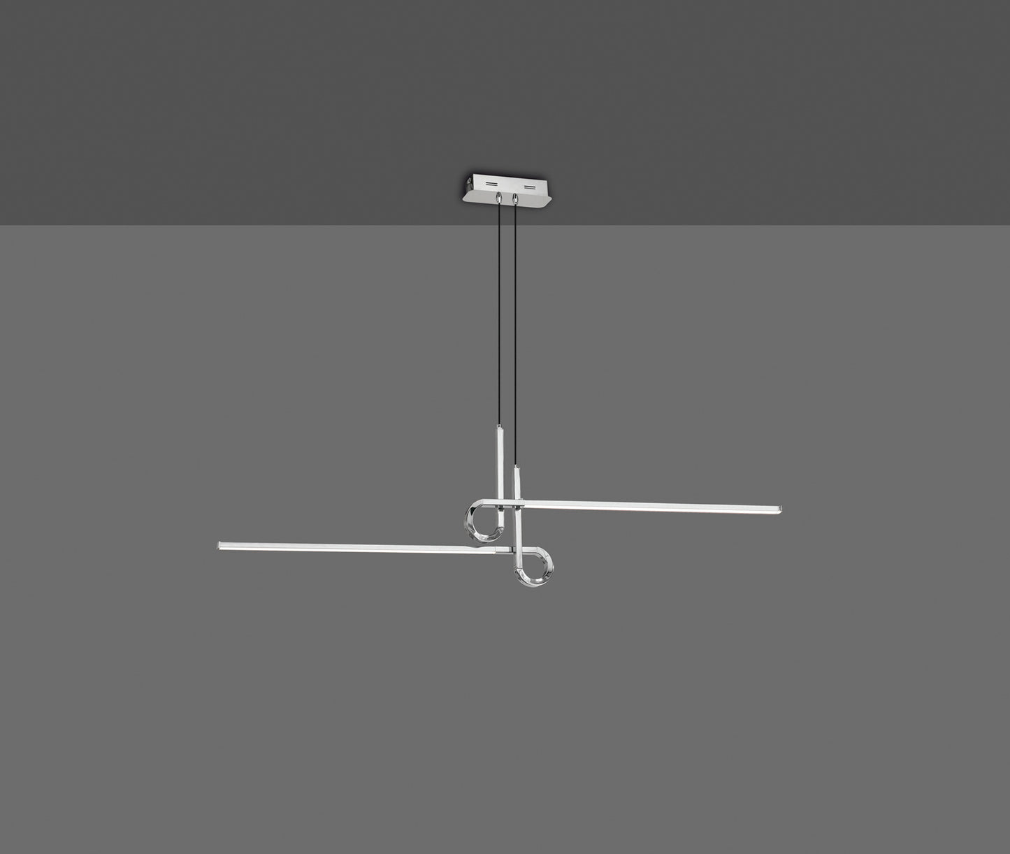 Cinto Linear Pendant 24W LED, 3000K, 1950lm, Polished Chrome, 3yrs Warranty by Mantra