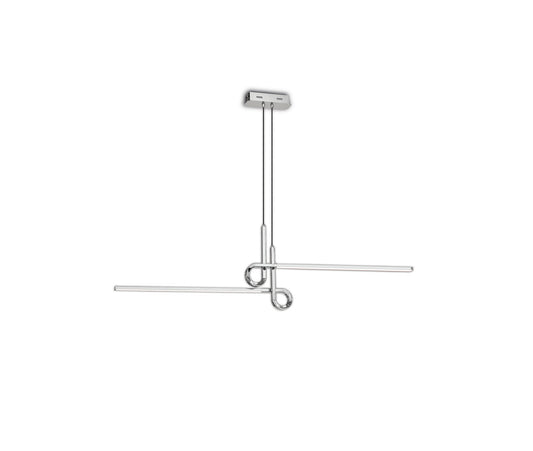 Cinto Linear Pendant 24W LED, 3000K, 1950lm, Polished Chrome, 3yrs Warranty by Mantra