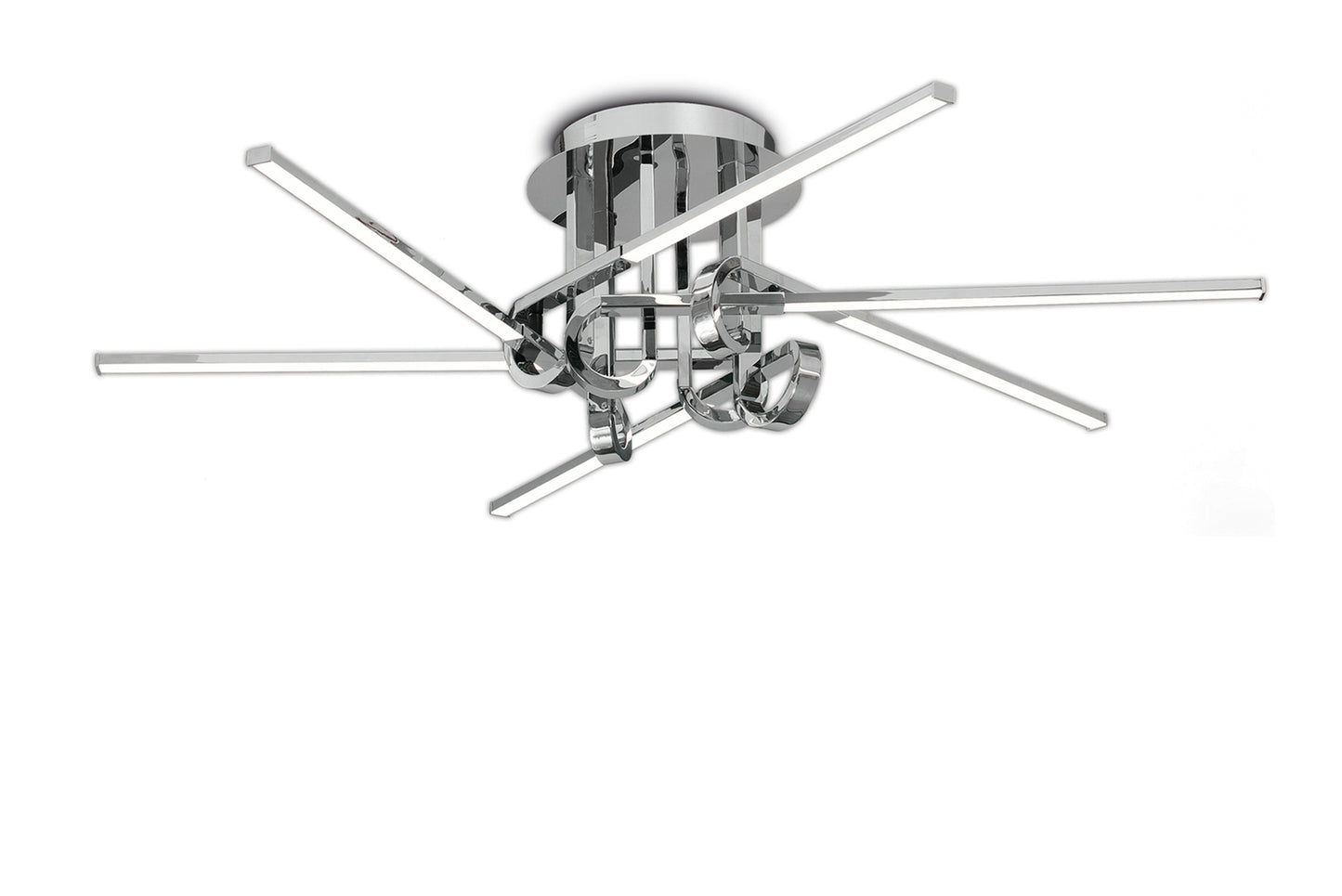 Cinto Ceiling 42W LED, 3000K, 3360lm, Polished Chrome, 3yrs Warranty by Mantra