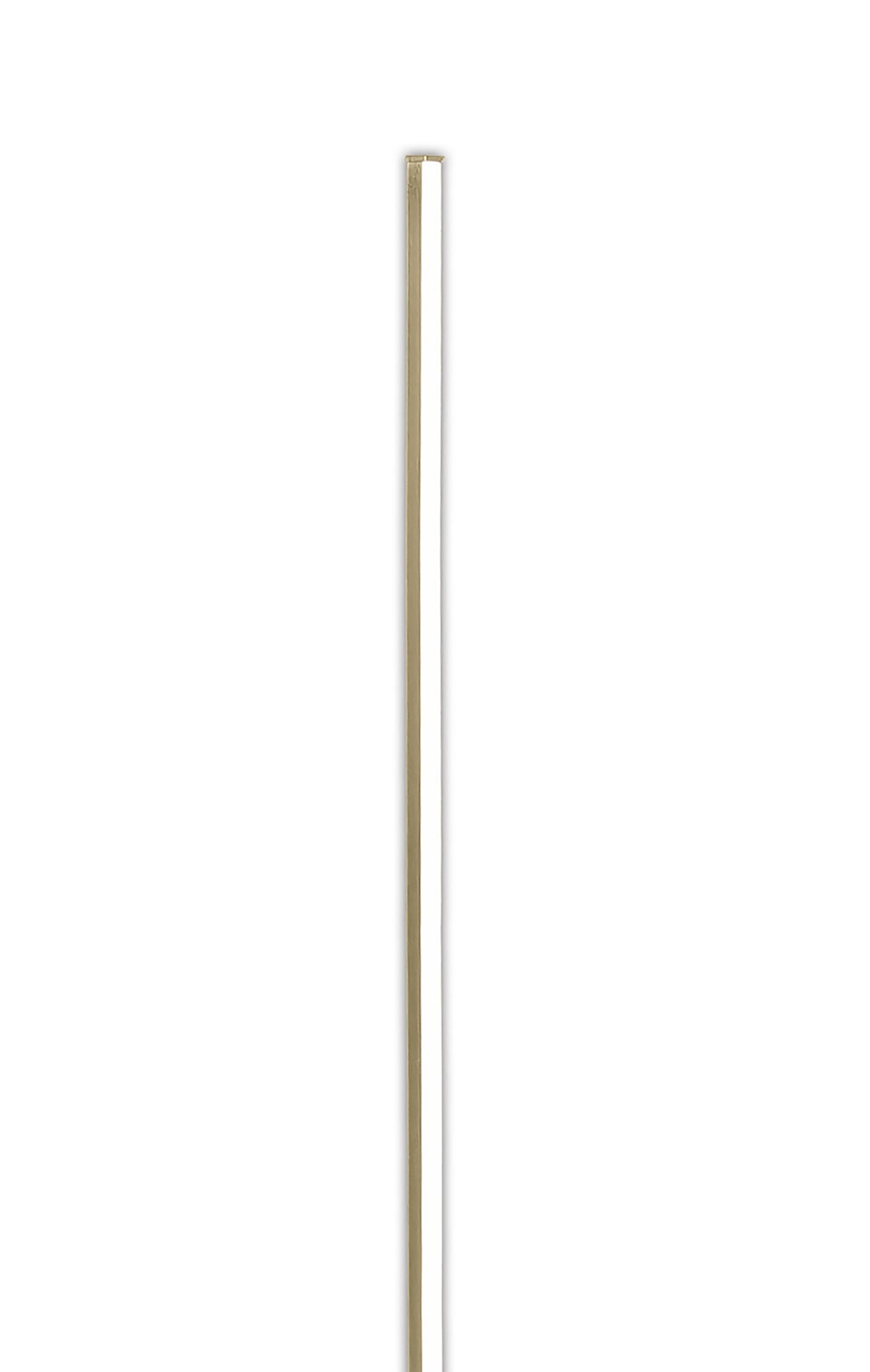 Cinto Floor Lamp 175cm, 20W LED, 3000K, 1600lm Dimmable, Antique Brass, 3yrs Warranty by Mantra