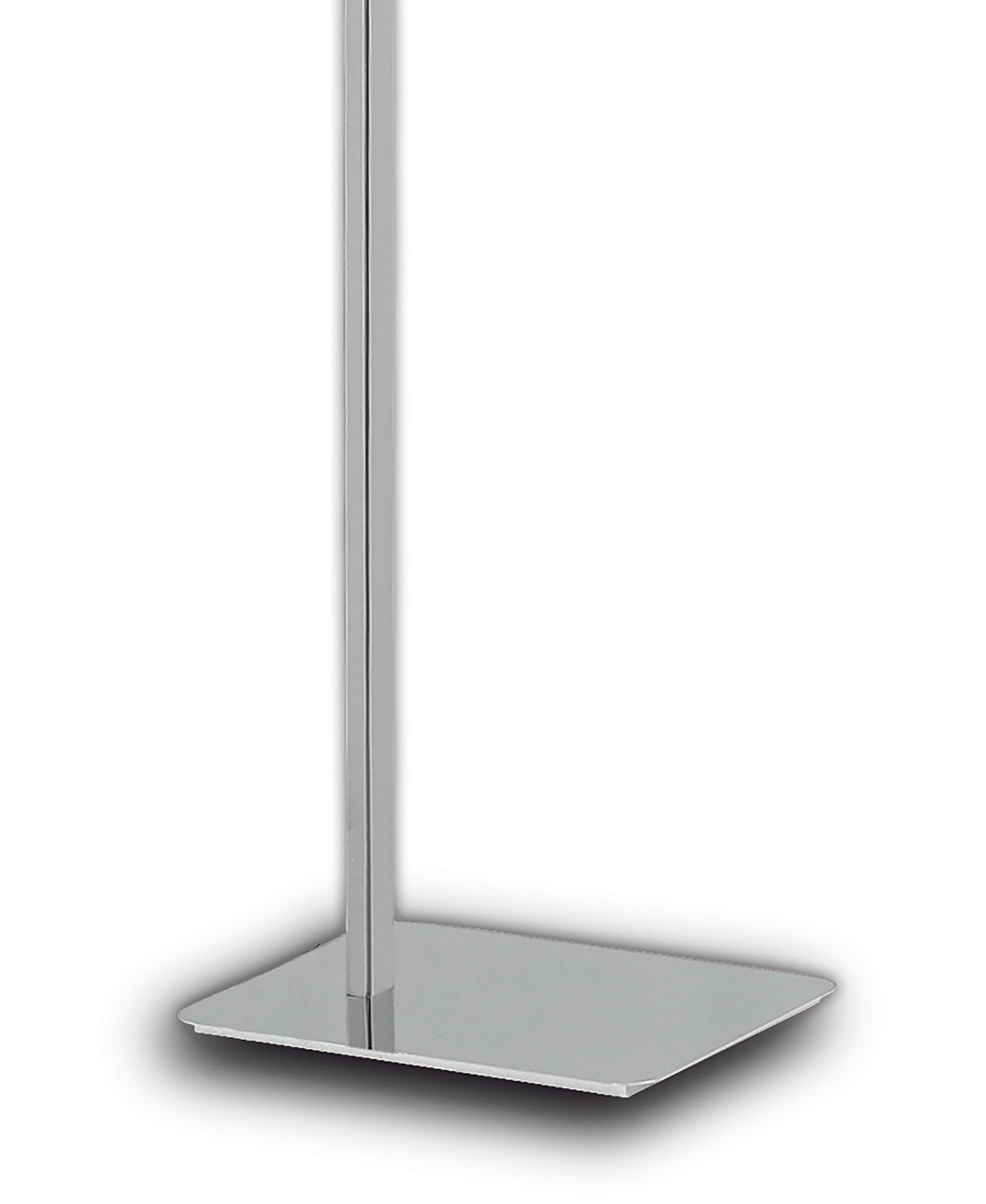 Cinto Floor Lamp 163cm, 7W LED, 3000K, 540lm Dimmable, Polished Chrome, 3yrs Warranty by Mantra