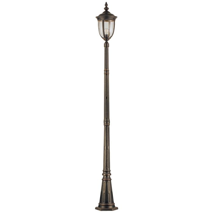 Cleveland 1 Light Single Head Lamp Post - Weathered Bronze