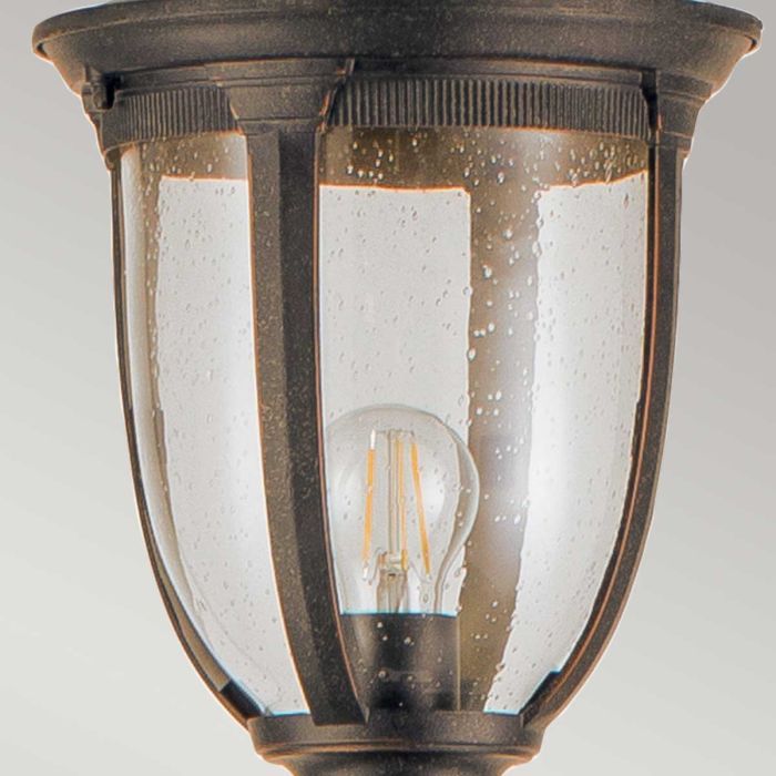 Cleveland 1 Light Single Head Lamp Post - Weathered Bronze